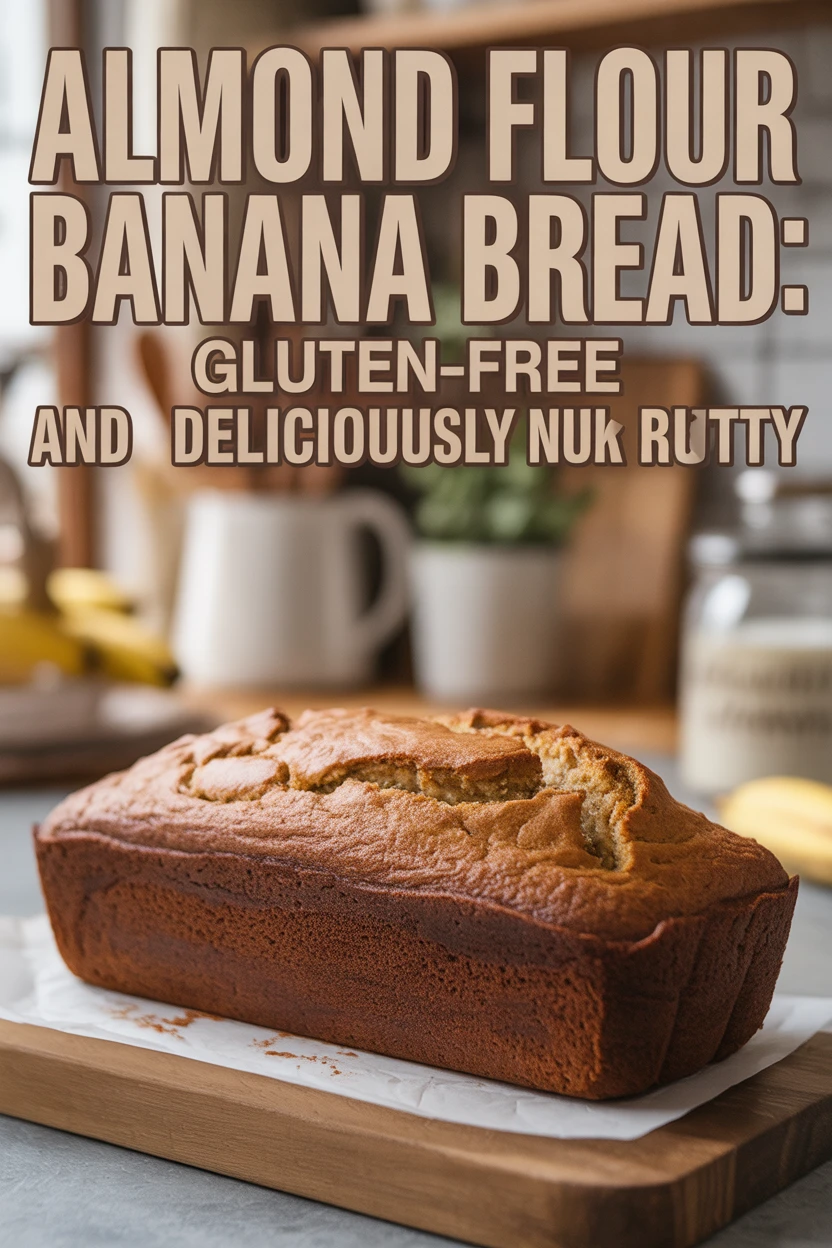 Almond Flour Banana Bread: Gluten-Free and Deliciously Nutty
