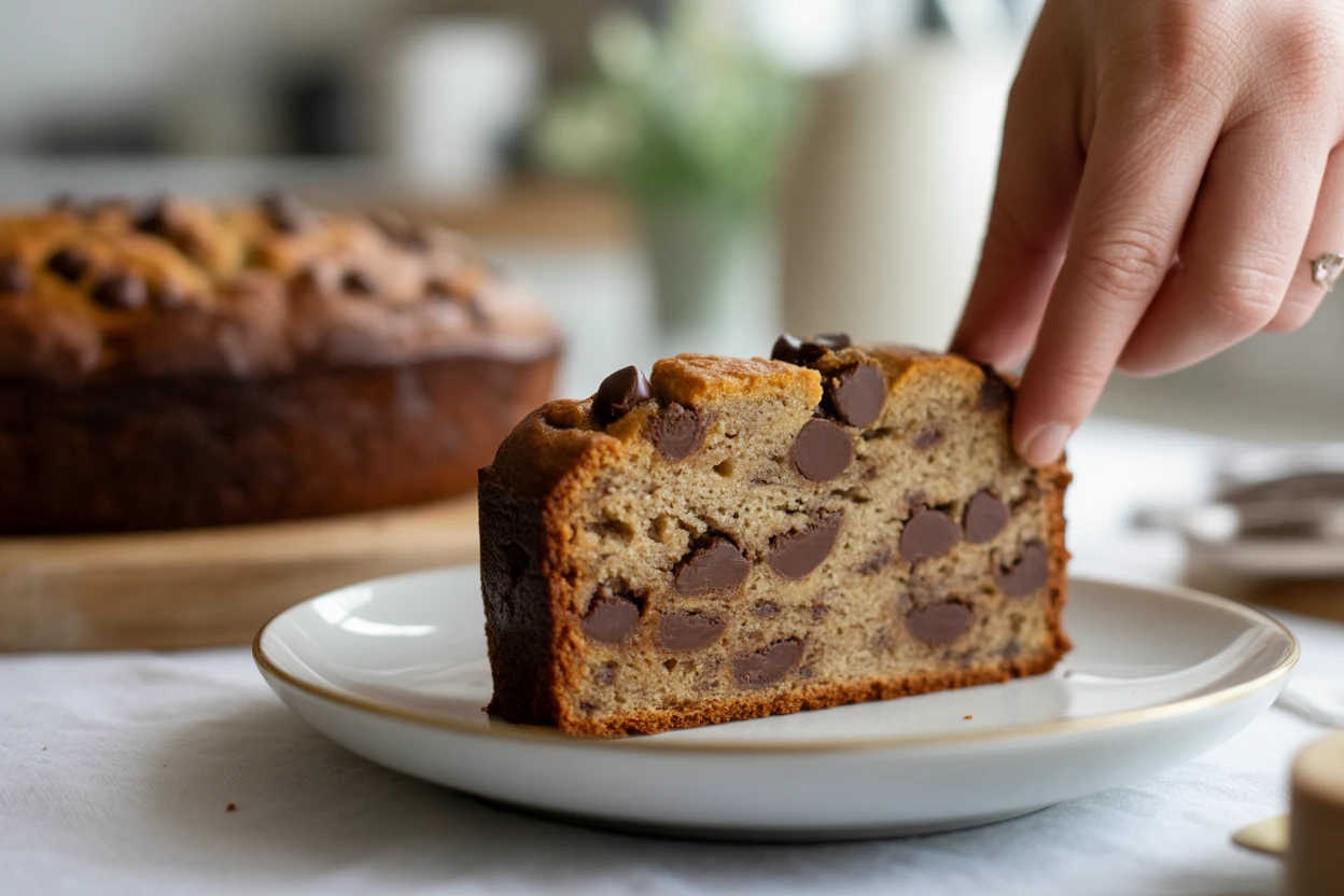 Chocolate chip banana bread