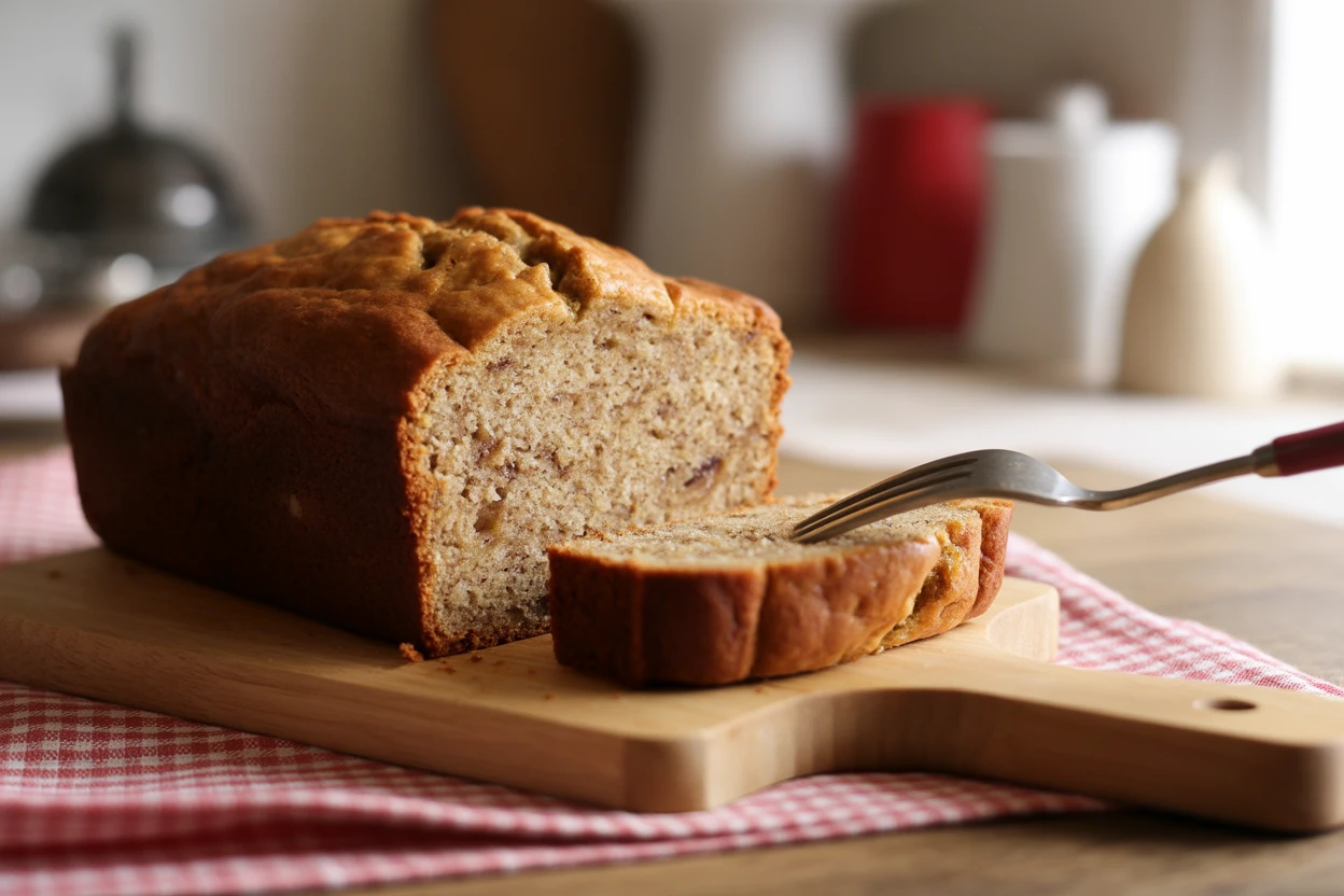 Moist banana bread
