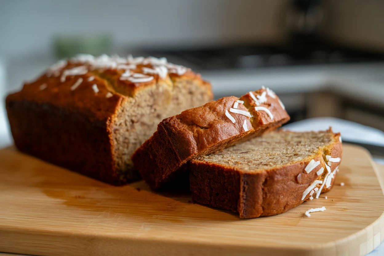 Coconut Banana Bread: Tropical Flavors in a Classic Loaf
