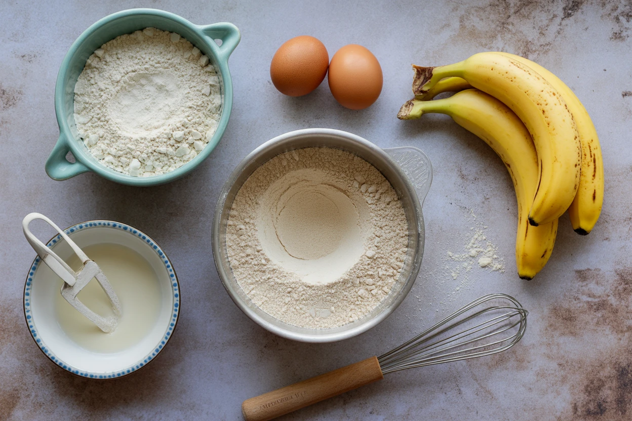 Banana bread with almond flour