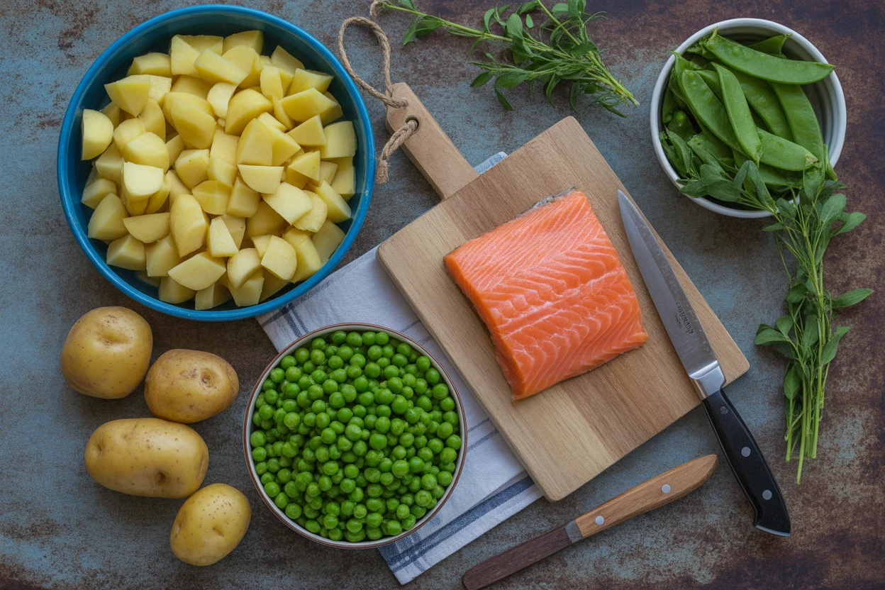 Ensaladilla de salmón