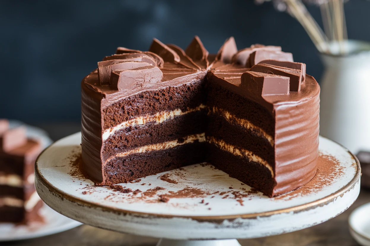 The Ultimate Brownie Cake
