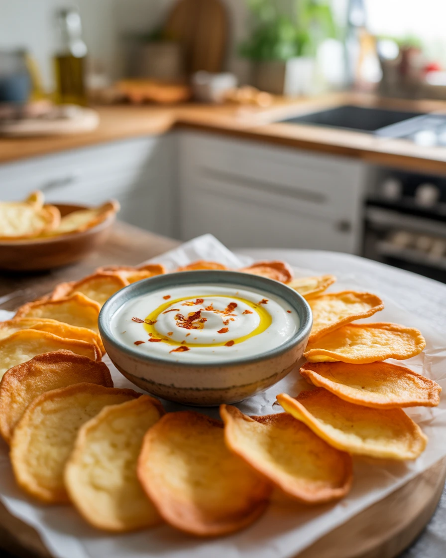 high protein cottage cheese chips