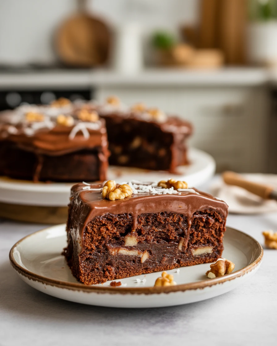 German Chocolate Poke Cake That Will Wow Your Taste Buds