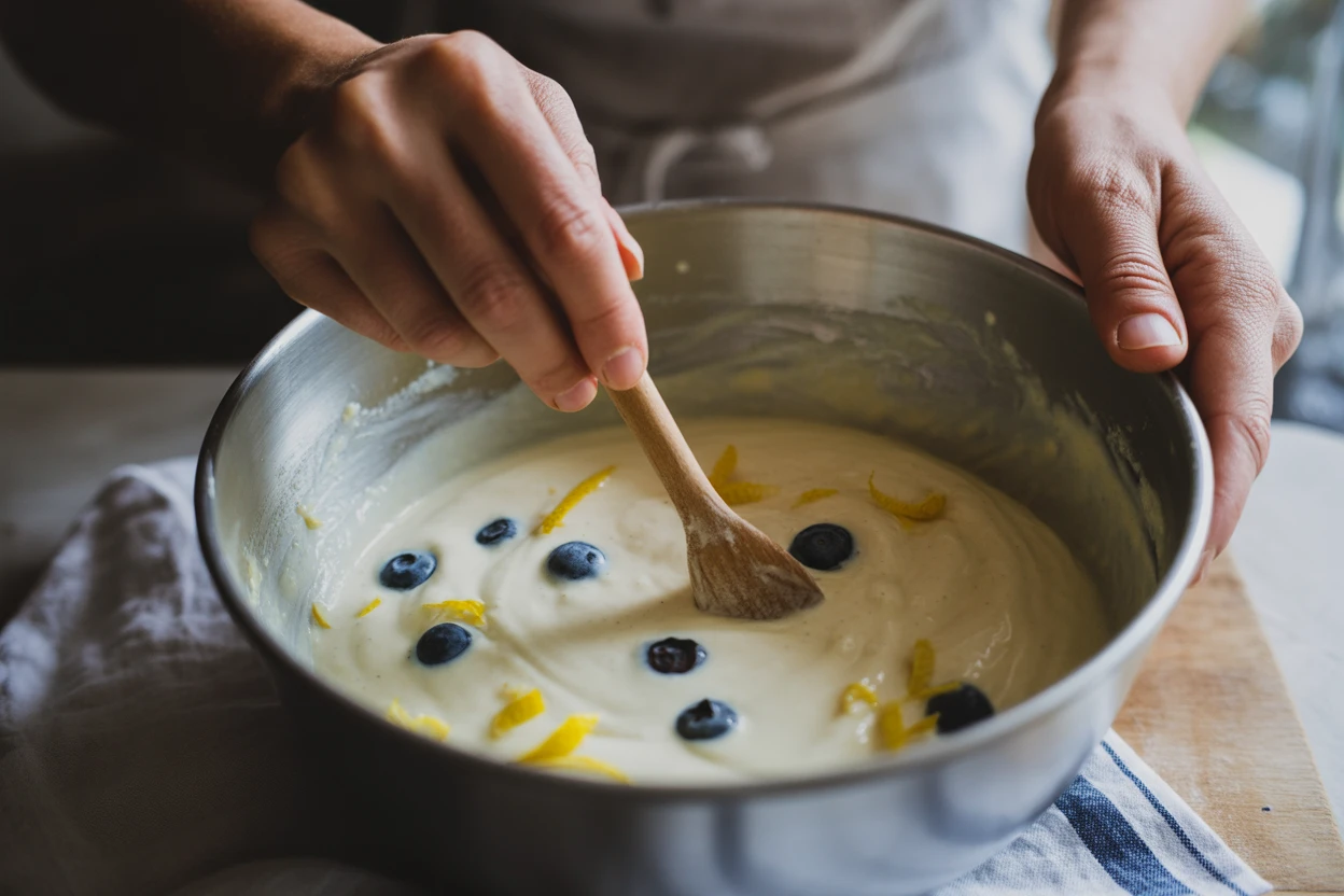 Lemon Blueberry Yogurt Loaf