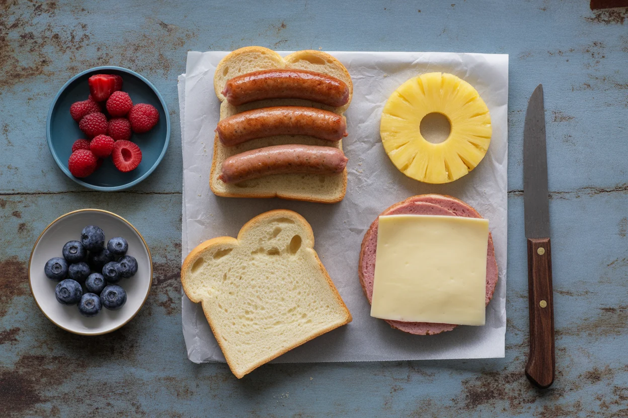 Delicious Cloud Bread Breakfast Sandwich to Start Your Day Right