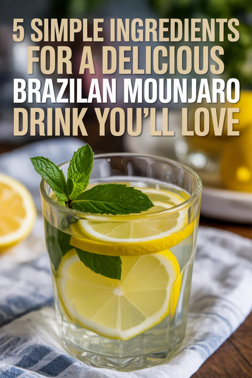 5 Simple Ingredients for a Delicious Brazilian Mounjaro Drink You’ll Love