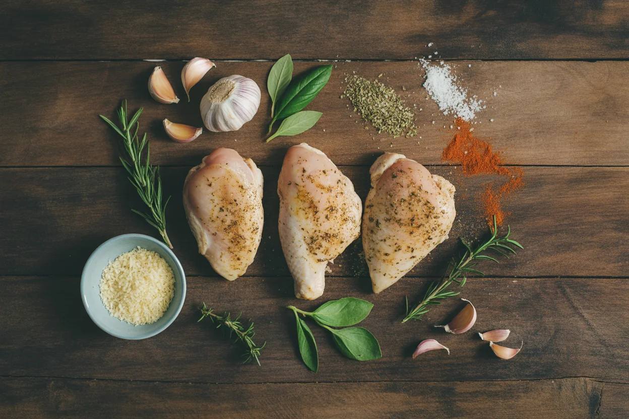 Garlic Parmesan Grilled Chicken