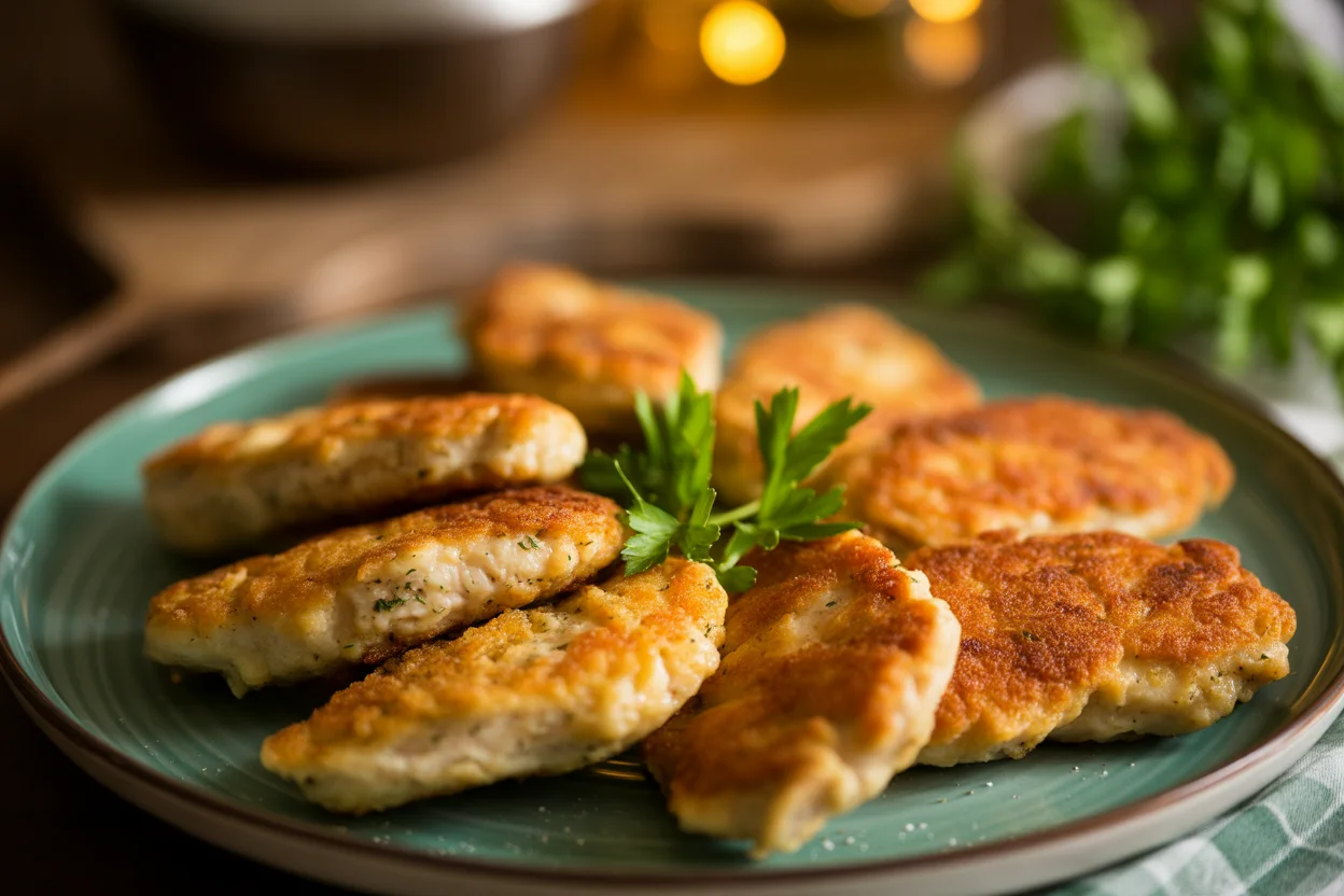 Air Fryer Everything Bagel Chicken Cutlets