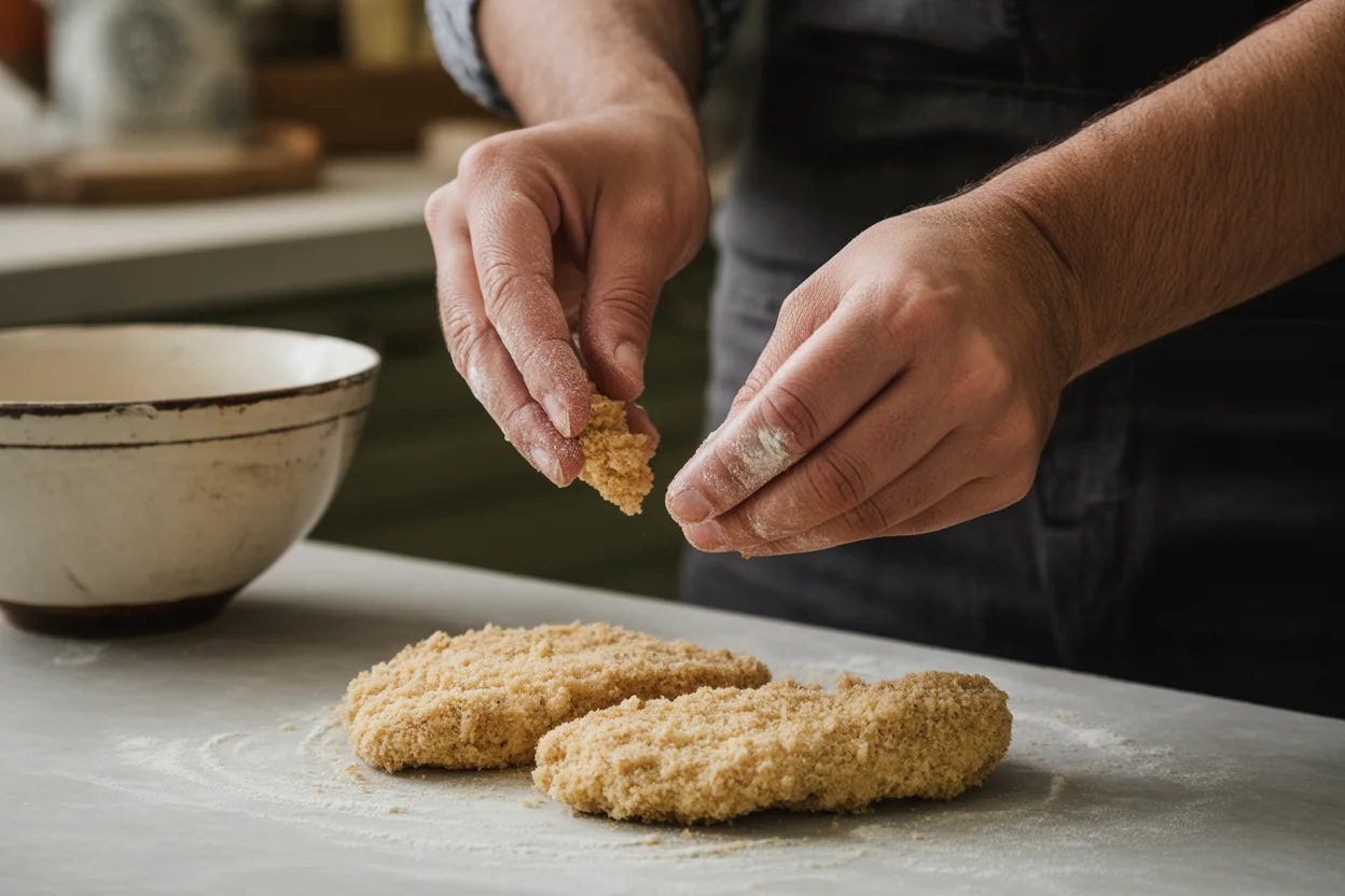 Air Fryer Everything Bagel Chicken Cutlets
