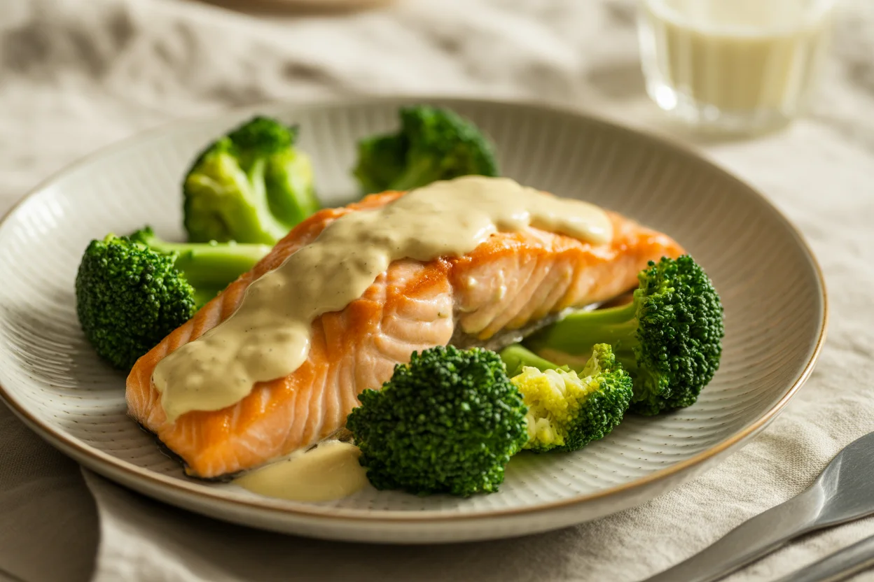 Air Fryer Honey Mustard Salmon (Quick, Juicy & Flavor-Packed)