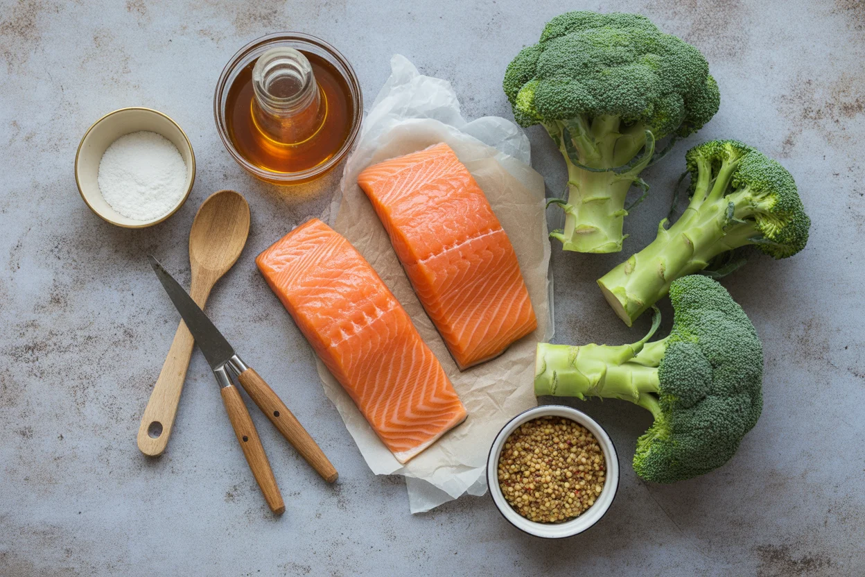 Air Fryer Honey Mustard Salmon