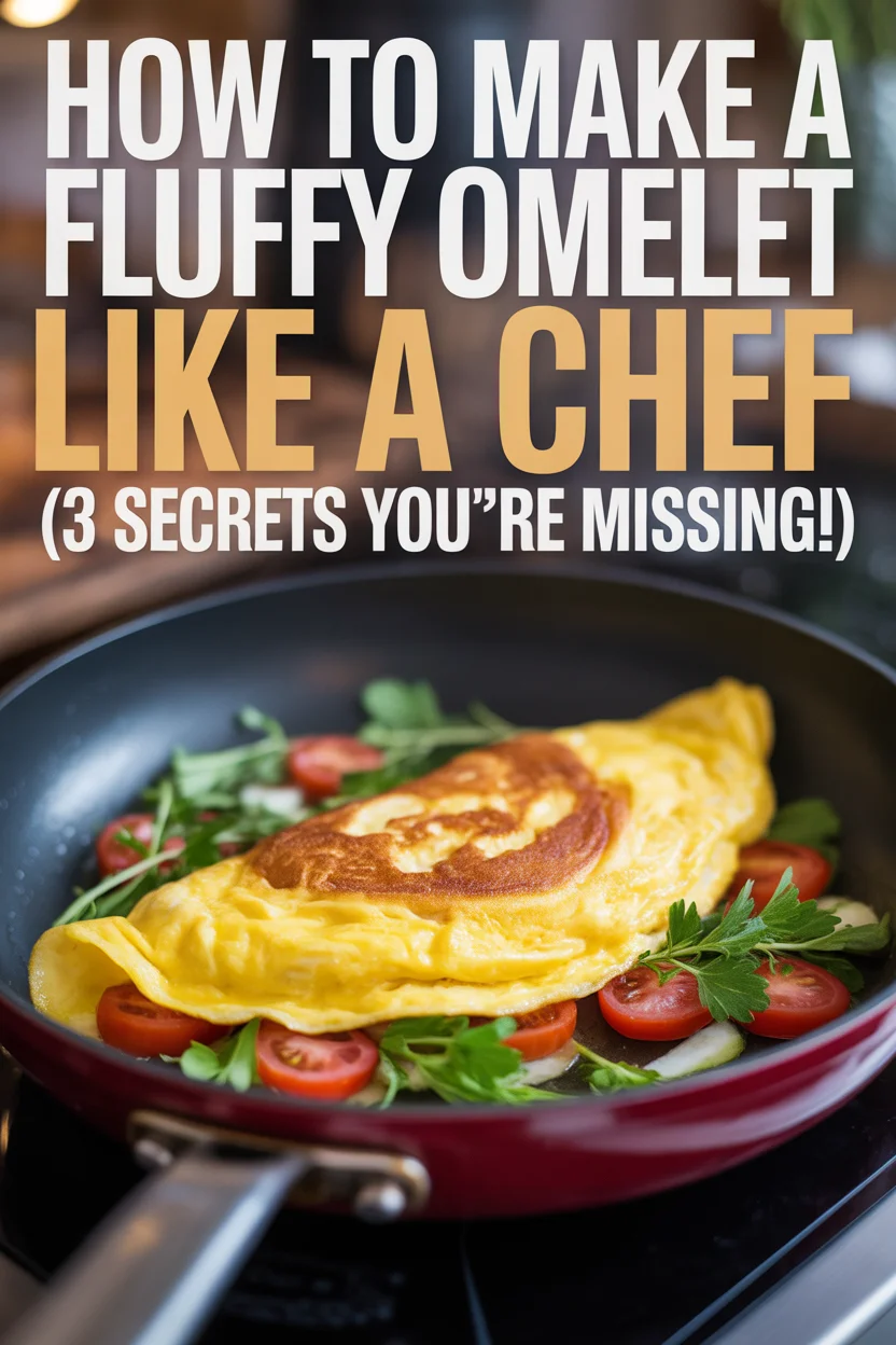 How to Make a Fluffy Omelet Like a Chef (3 Secrets You’re Missing!)