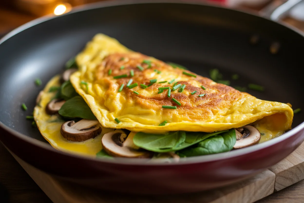 how to make a fluffy omelet