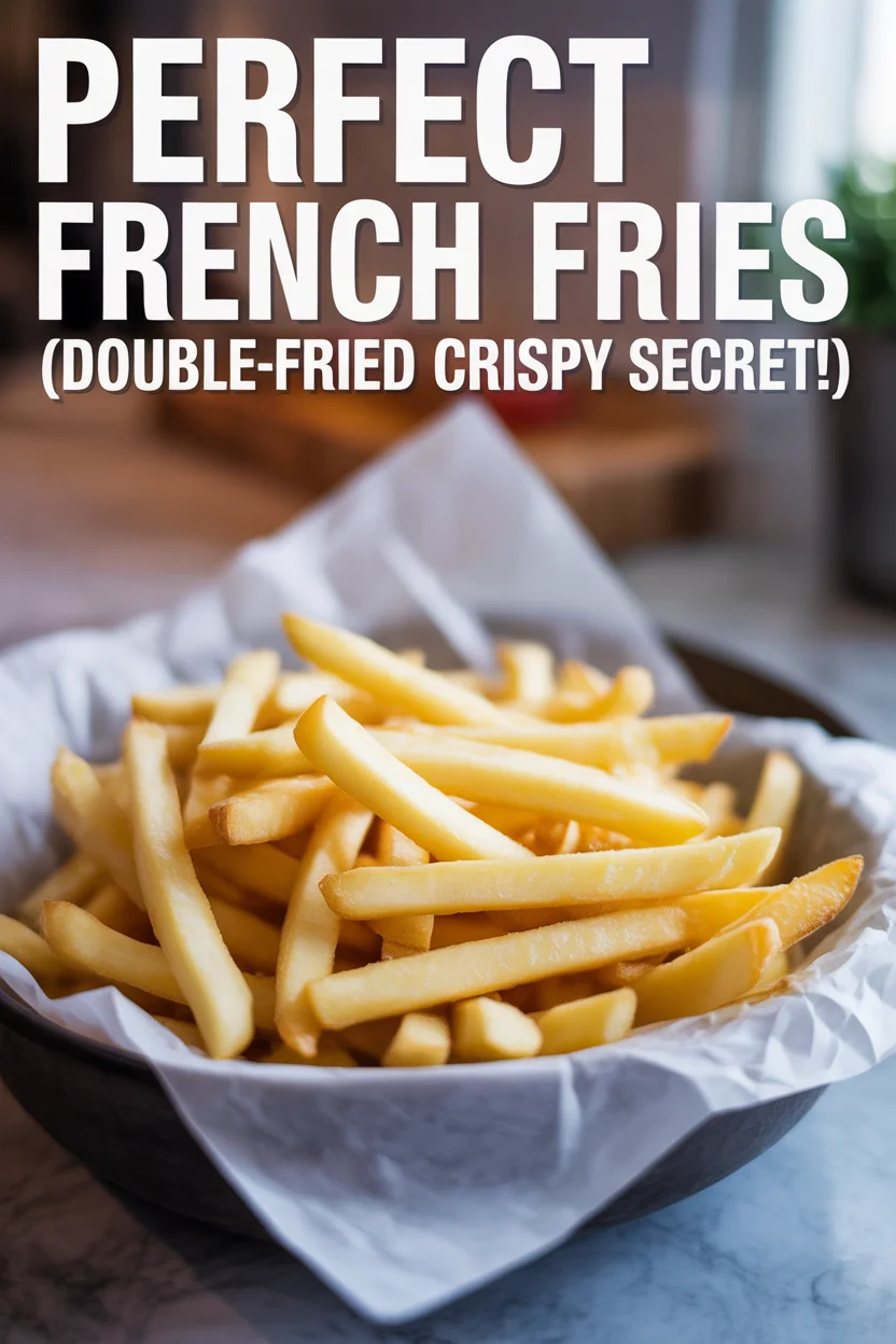 how to make perfect french fries at home