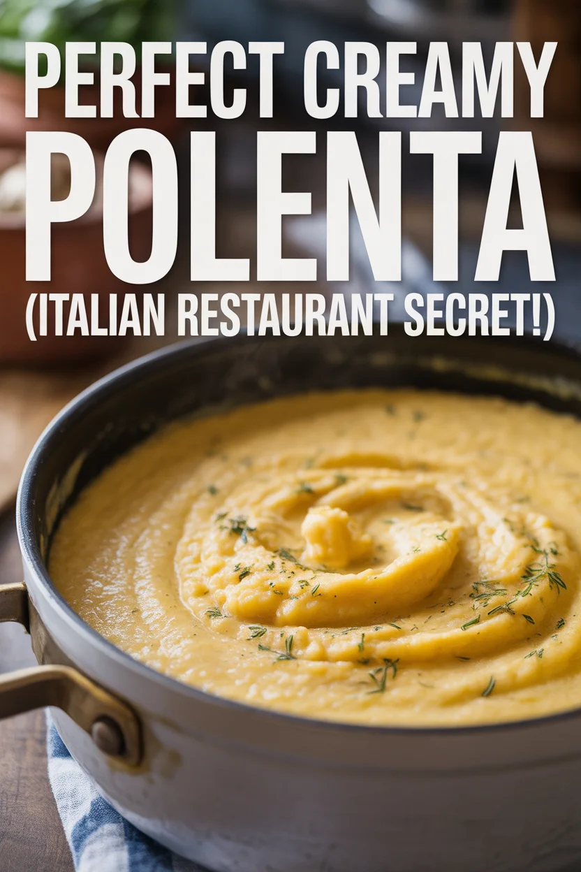 how to make perfect creamy polenta