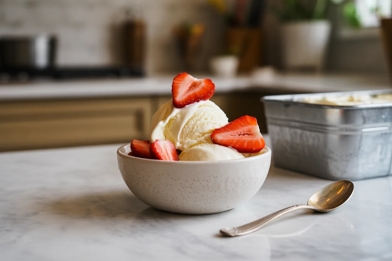 How to Make Vanilla Ice Cream