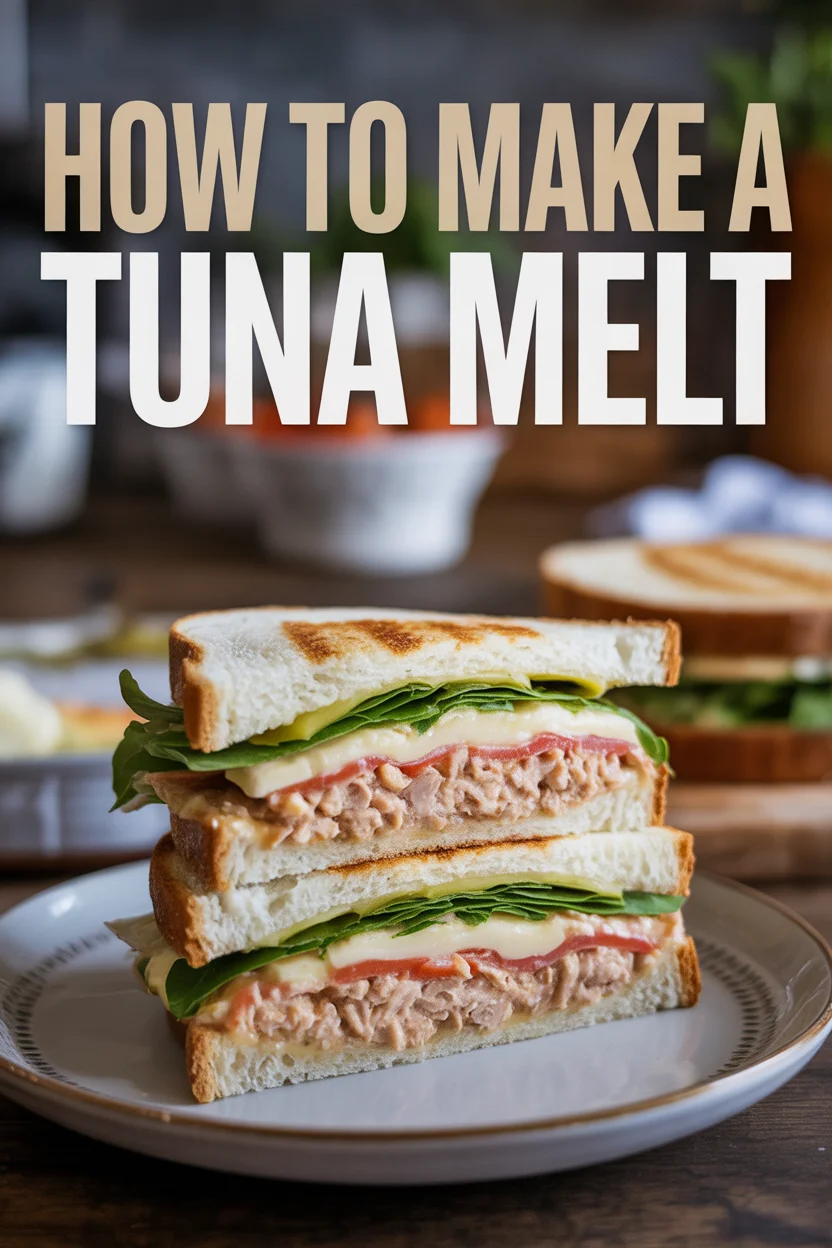 Tuna melt recipe