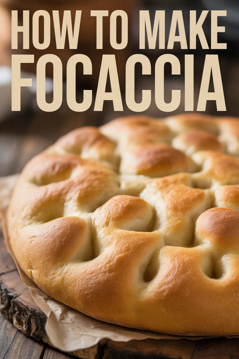 How To Make Focaccia