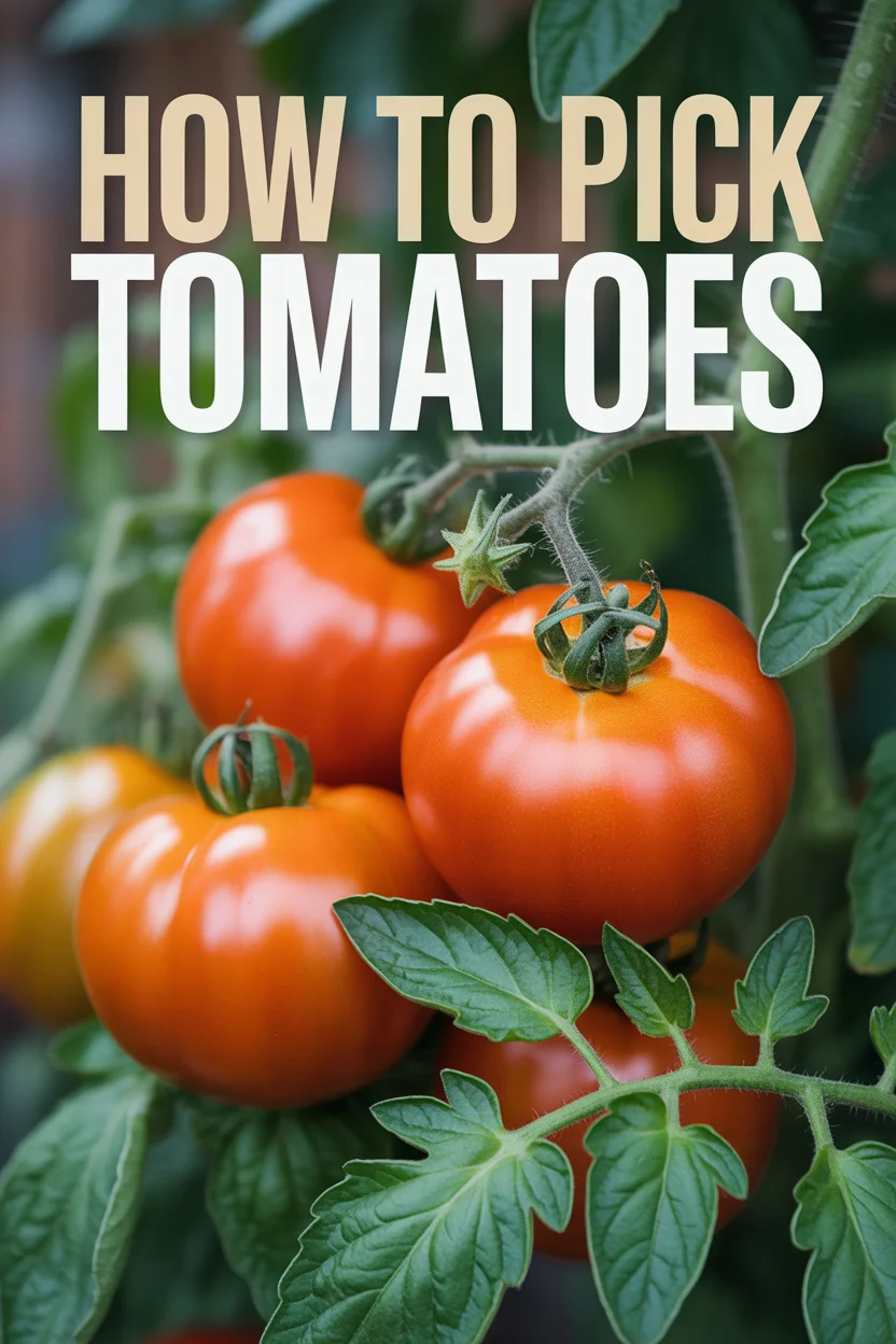 How to Pick Tomatoes