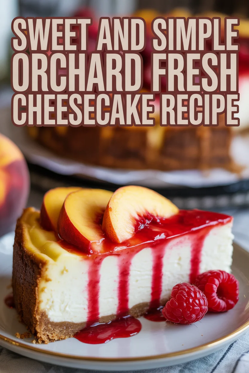 rchard Fresh Cheesecake Recipe