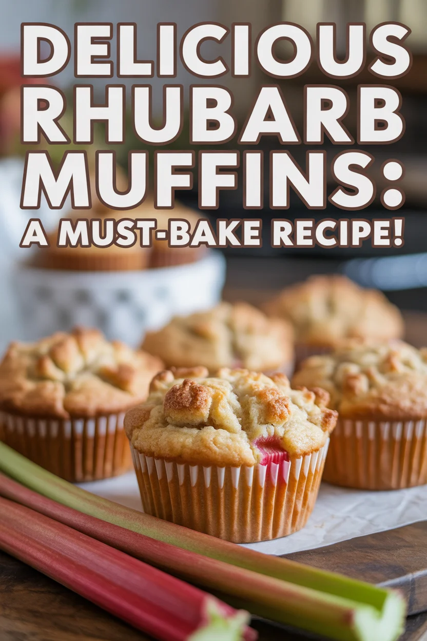 Delicious Rhubarb Muffins: A Must-Bake Recipe!