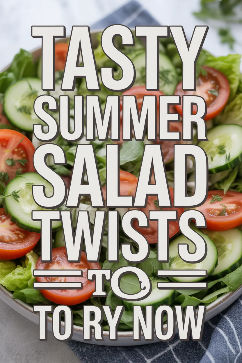 Tasty Summer Salad Twists to Try Now