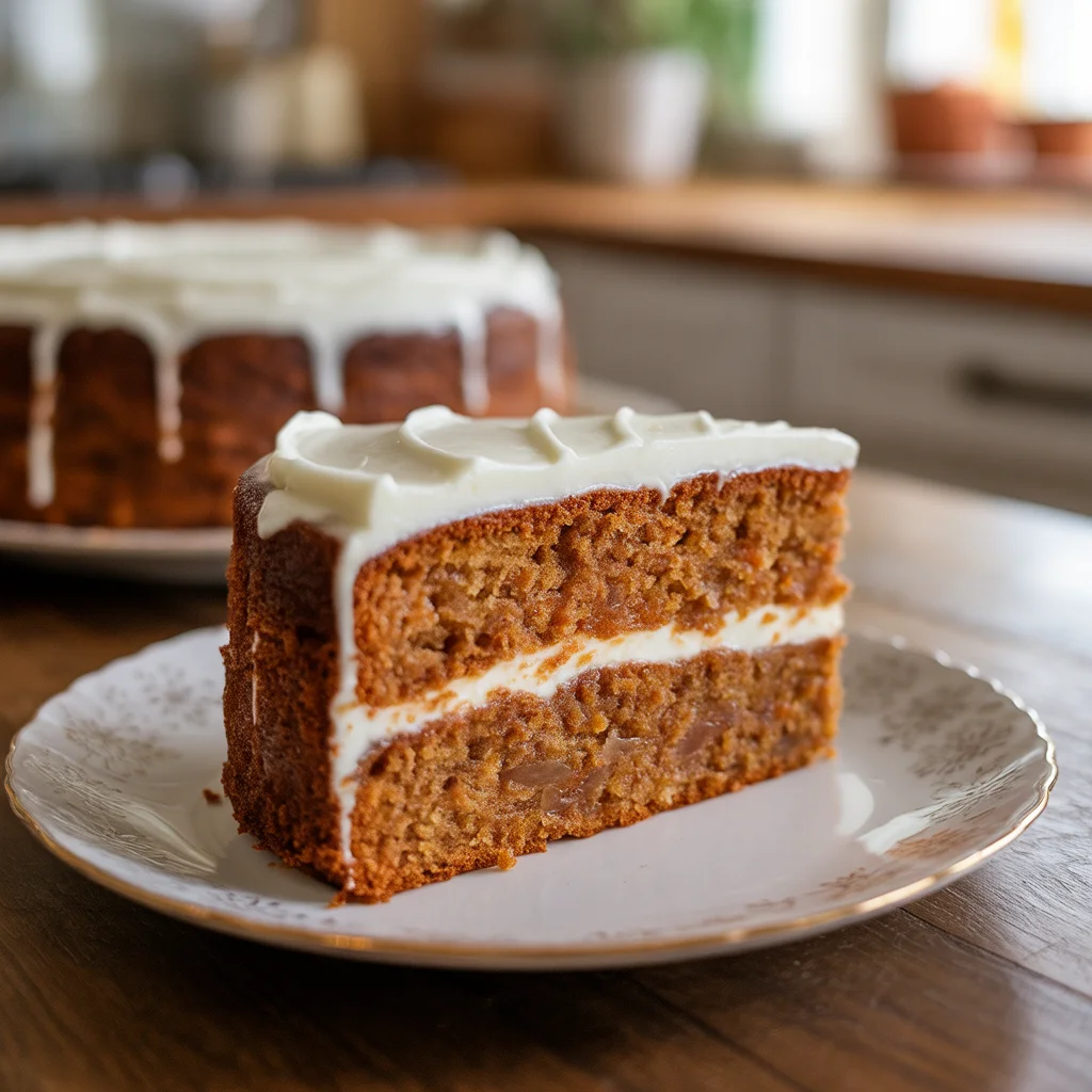 Tropical Hawaiian Carrot Cake with Pineapple Twist