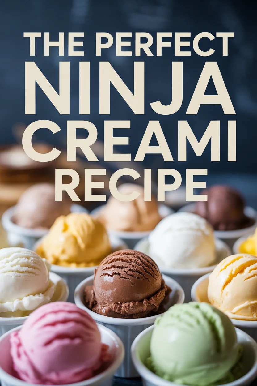 The perfect ninja creami recipe