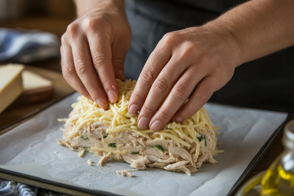 Chicken Cordon Bleu Meatloaf