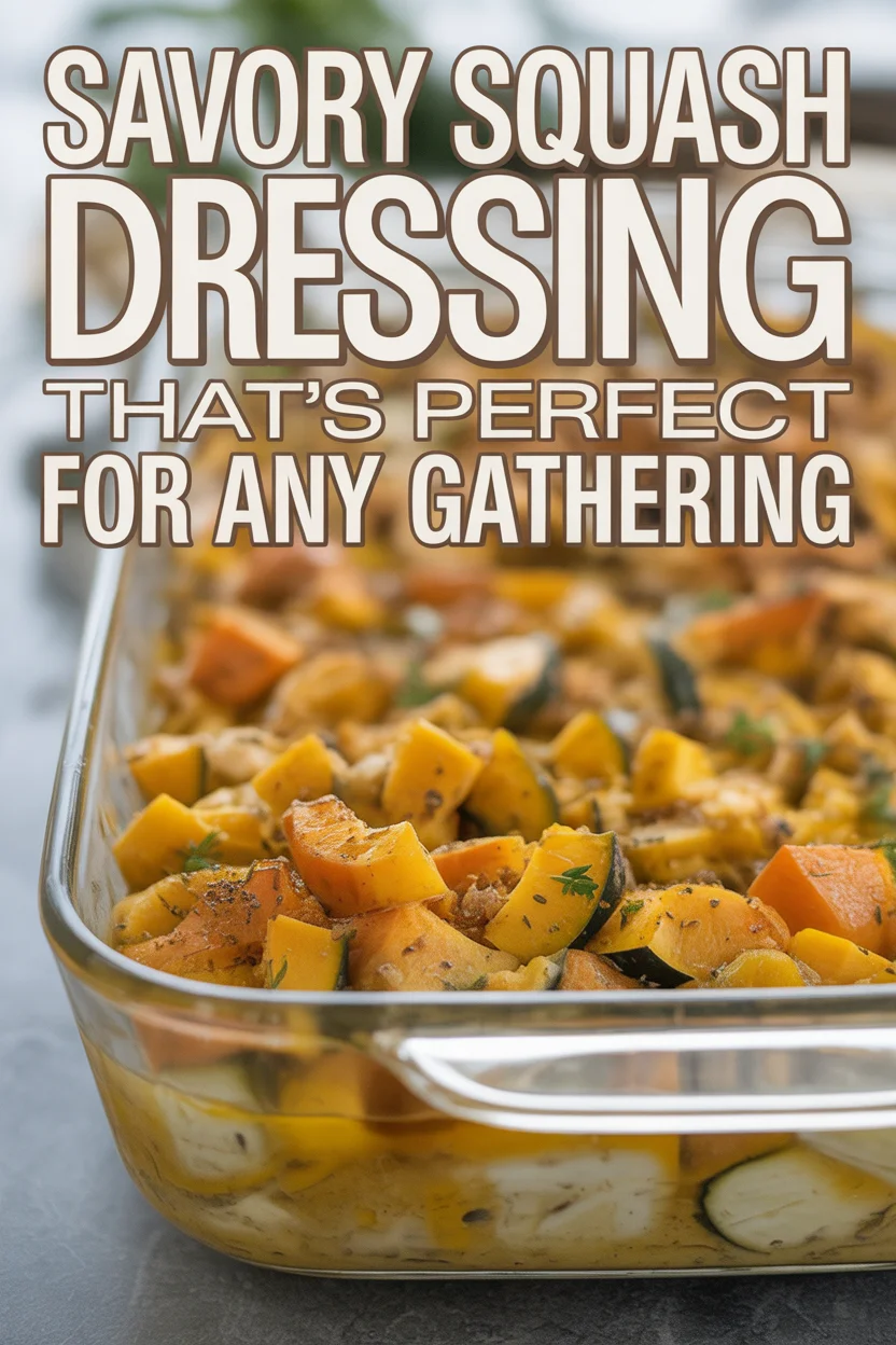 SQUASH DRESSING