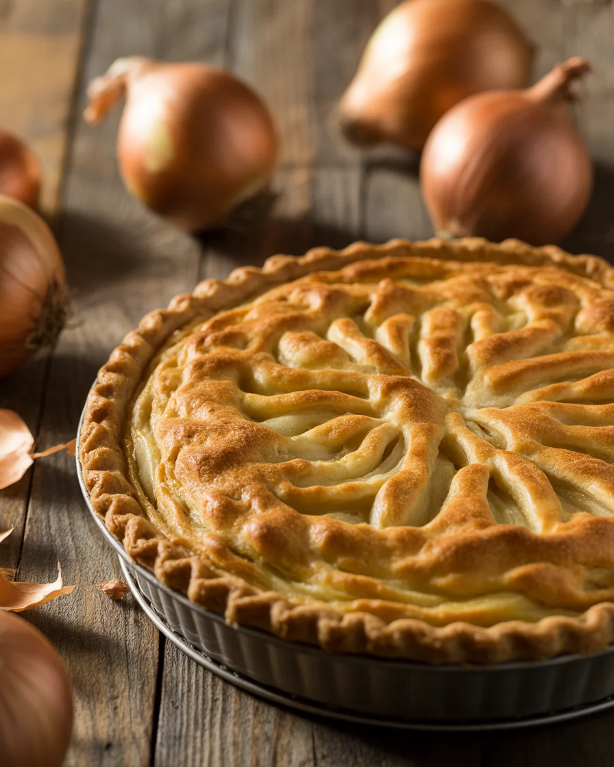 Savor the Flavors of German Onion Pie (Zwiebelkuchen) at Home!