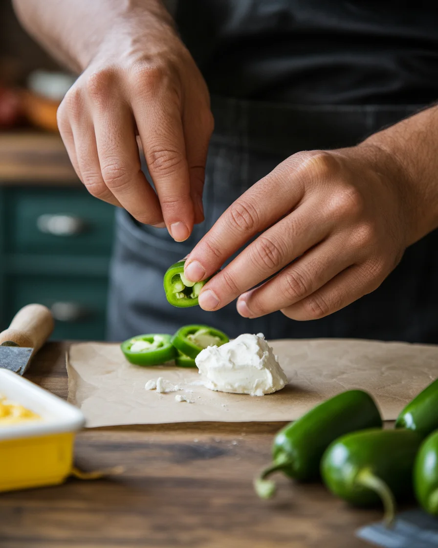 Creamy Jalapeño Popper Chicken Bombs