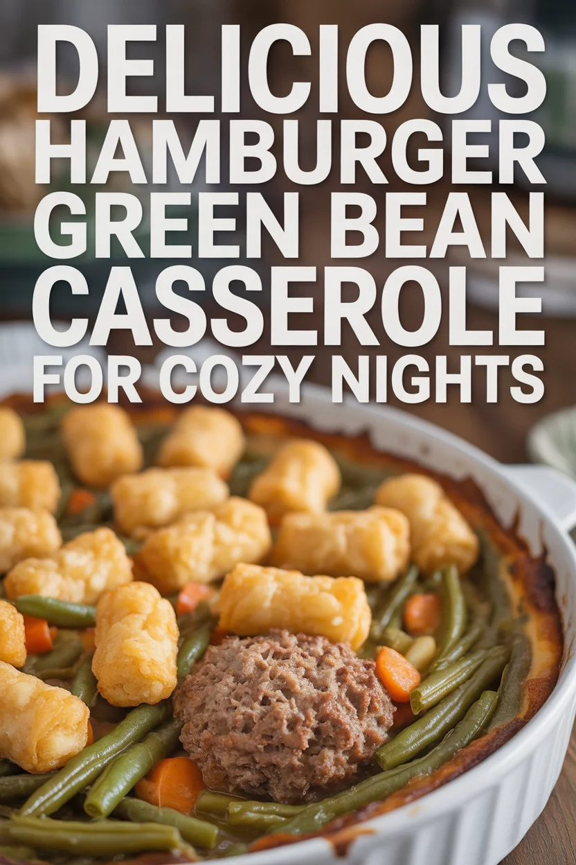 Hamburger Green Bean Casserole