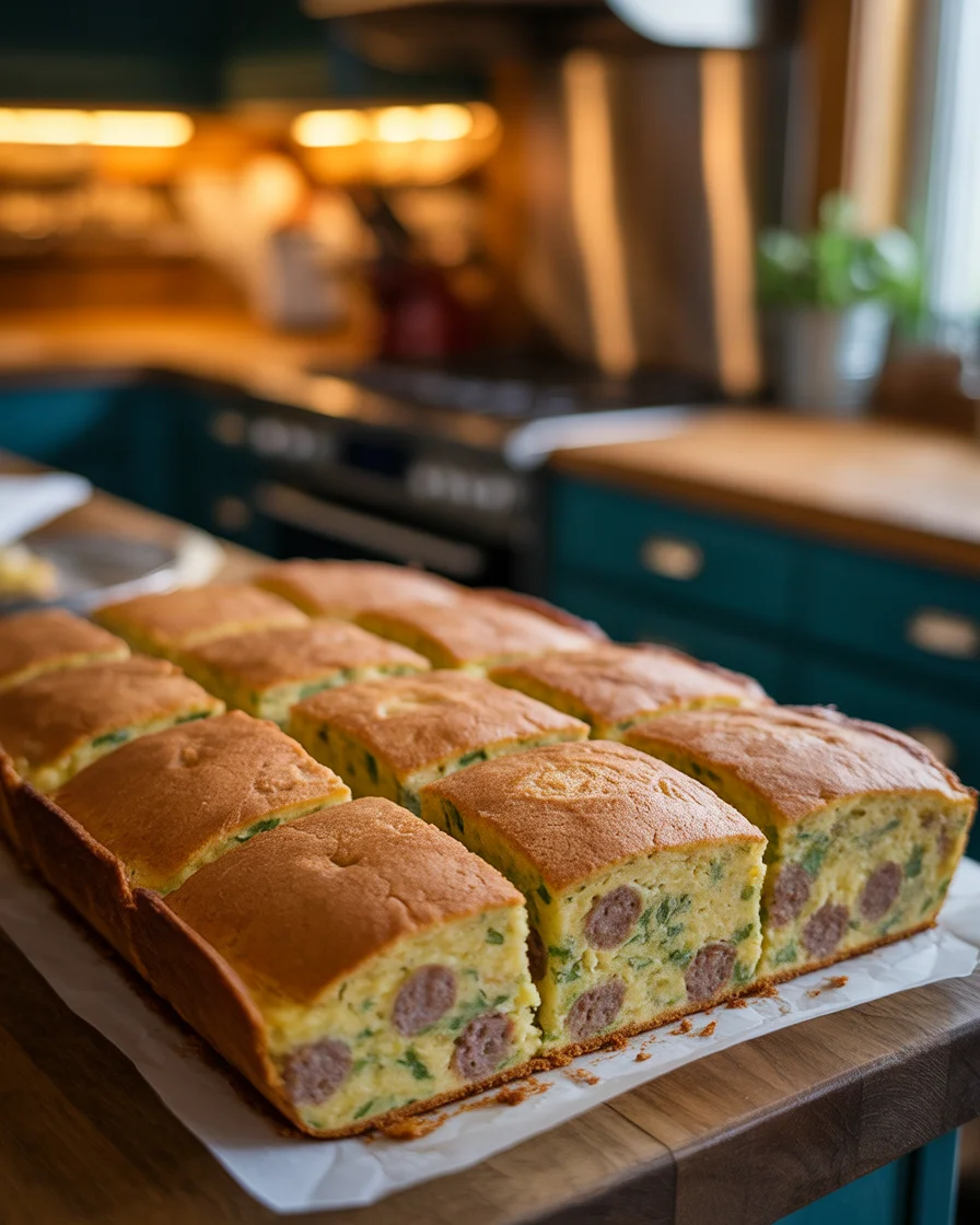 Pancake Sausage Breakfast Bake