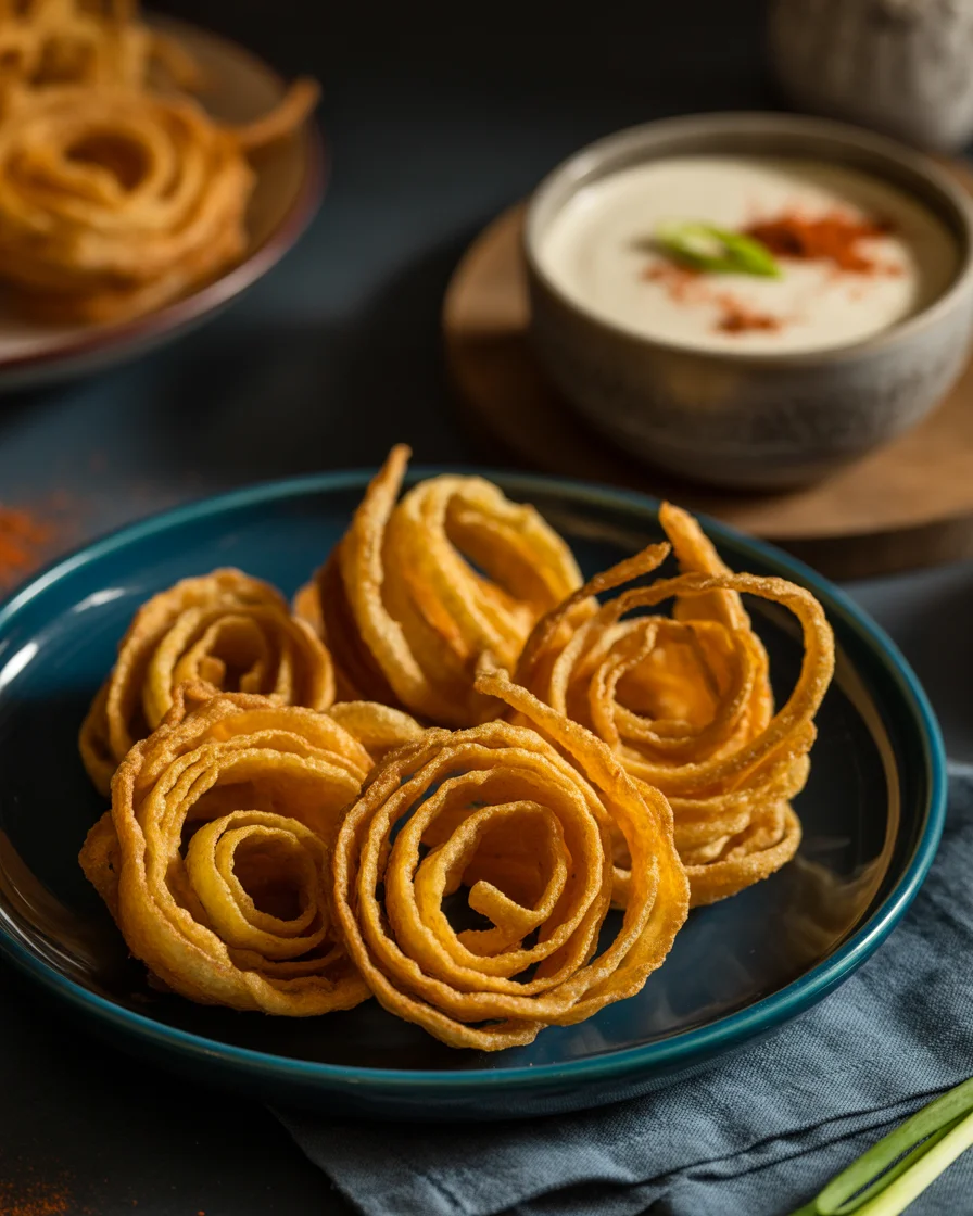 Irresistibly Cheesy Onion Rings That'll Make You Drool
