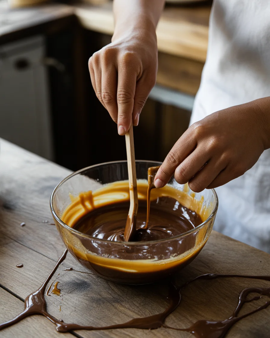 Mysterious Black Poison Swirl Candy Apples for a Spooky Treat
