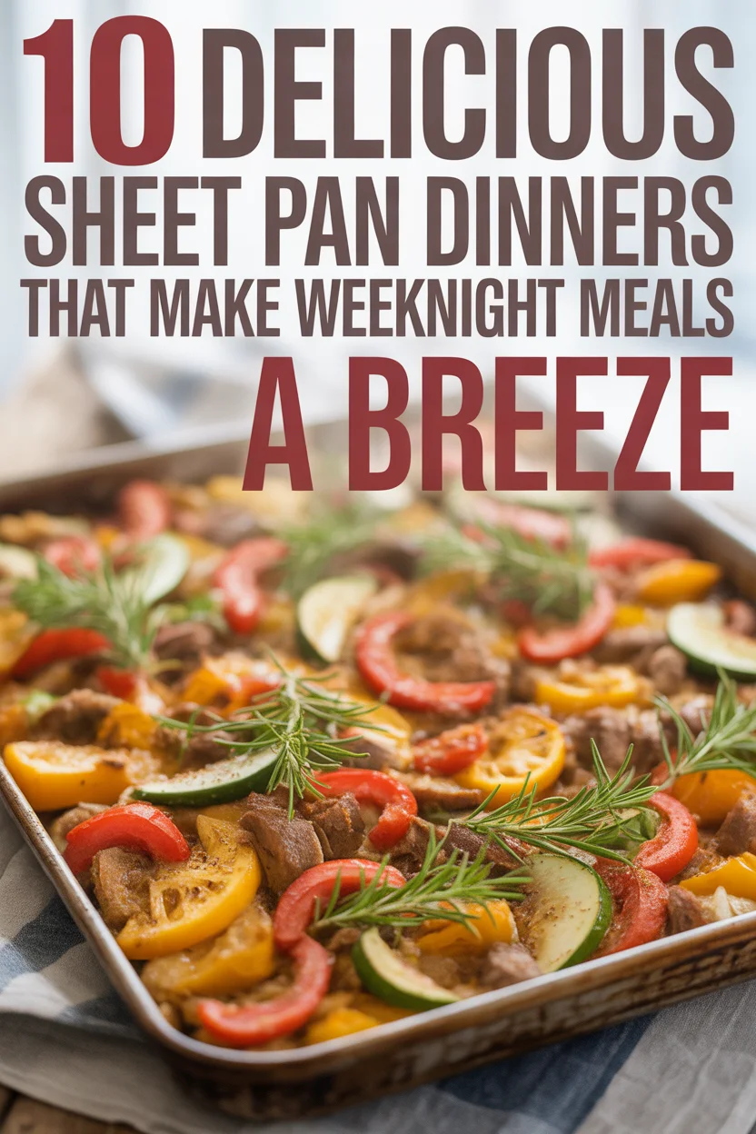 10 Delicious Sheet Pan Dinners That Make Weeknight Meals a Breeze