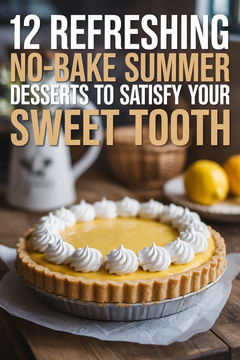 no-bake summer desserts