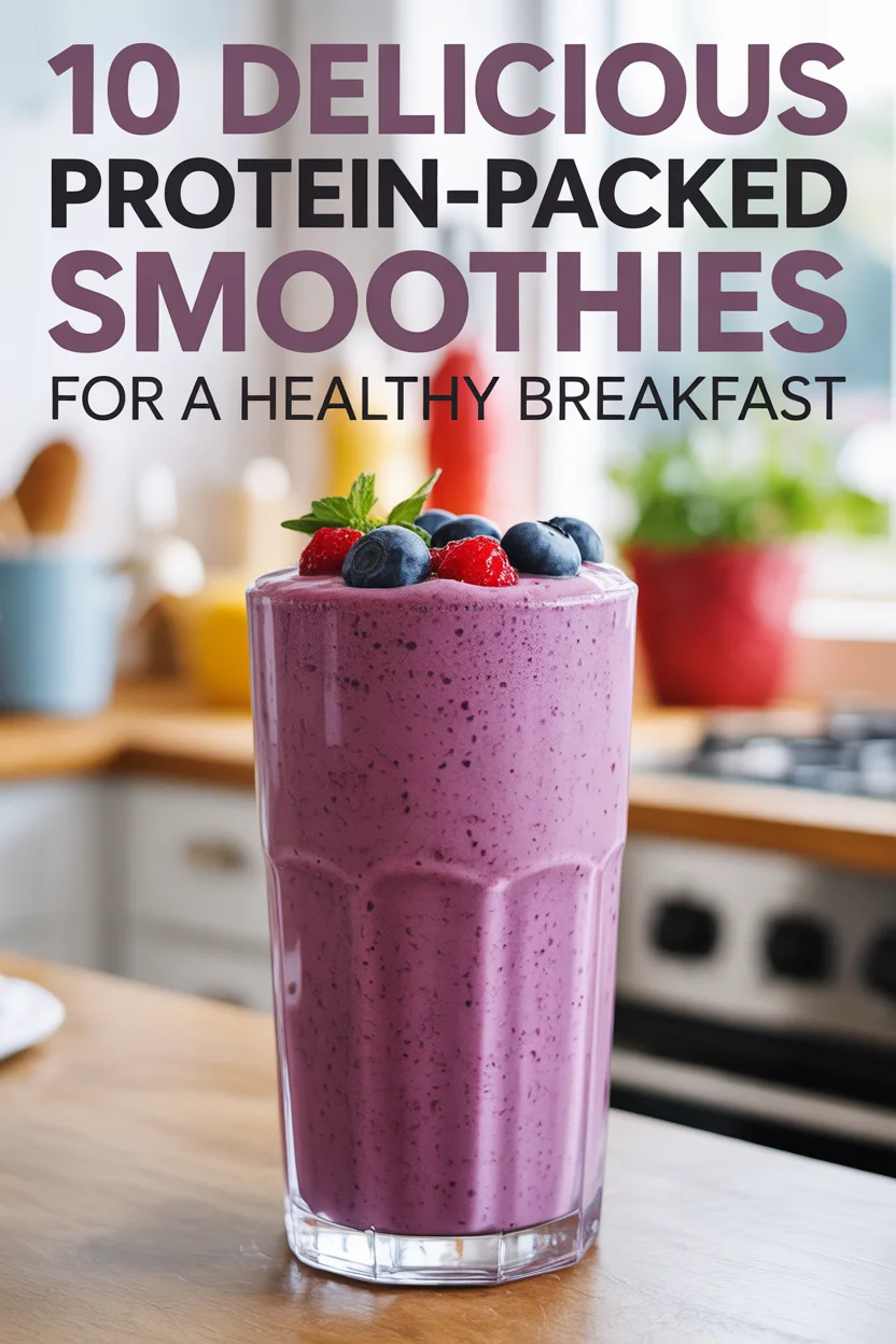10 Delicious Protein-Packed Smoothies for a Healthy Breakfast