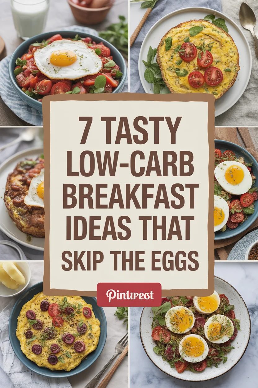 low-carb breakfast without eggs