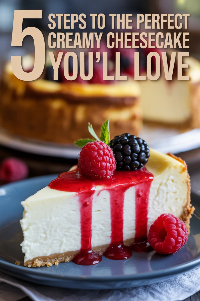 perfect creamy cheesecake recipe