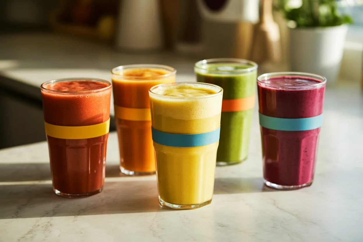quick smoothie recipes for busy mornings