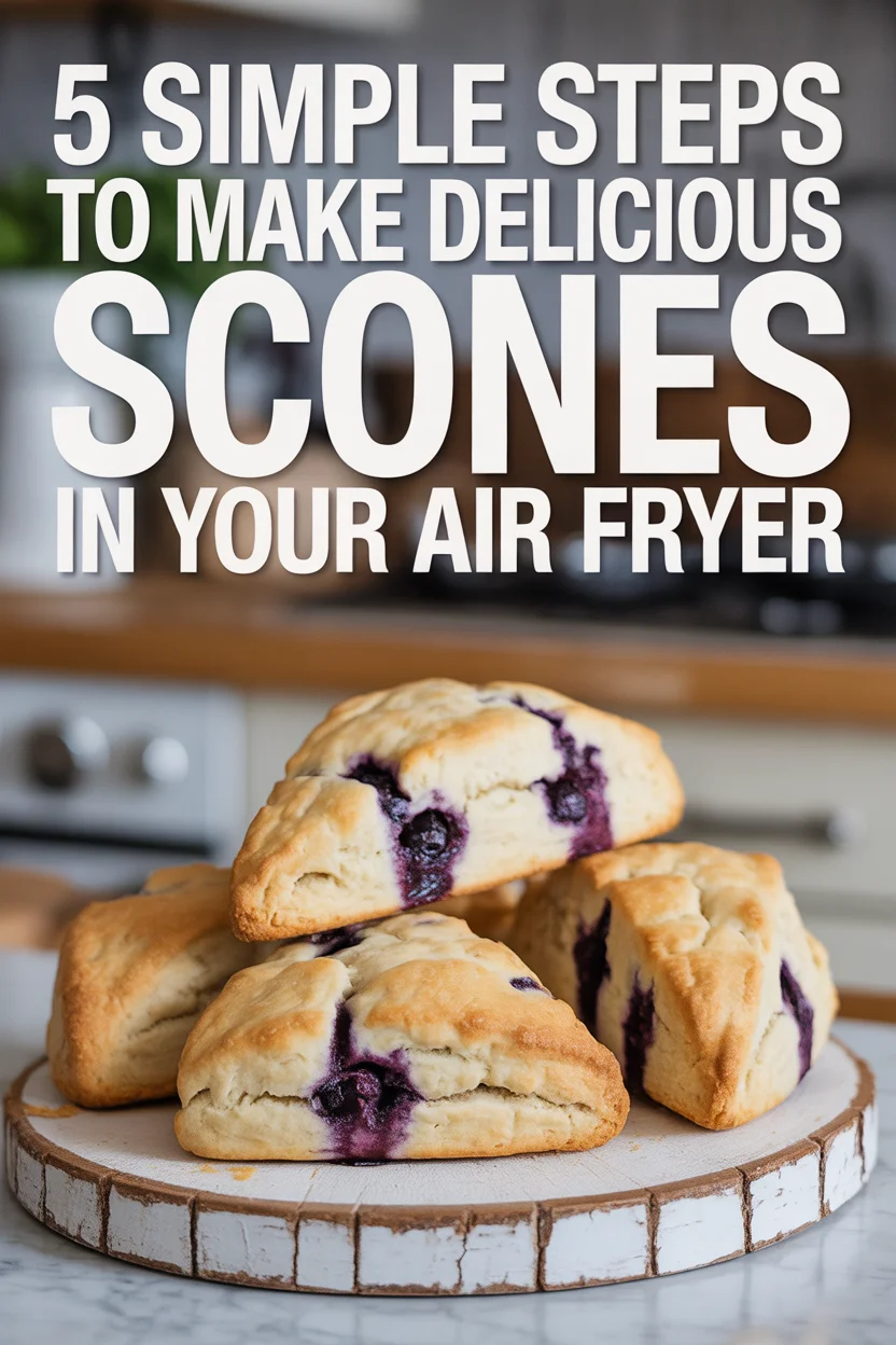 5 Simple Steps to Make Delicious Scones in Your Air Fryer