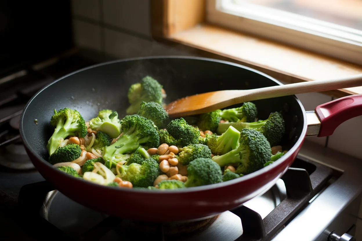 Brócoli a la Plancha