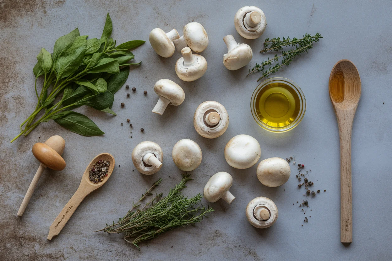 Champiñones Salteados