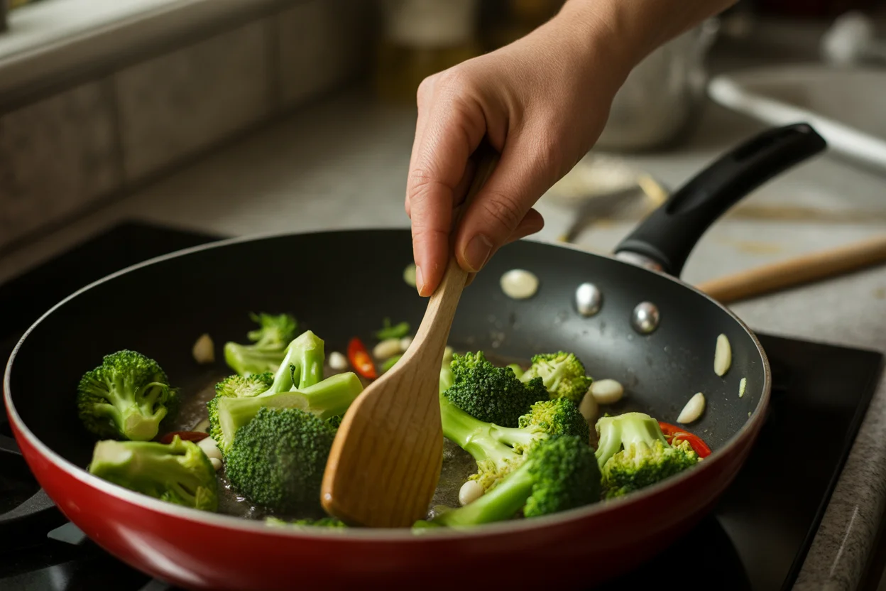 Brócoli a la Plancha