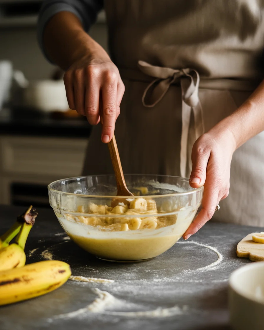 Bicarbonate in Banana Bread