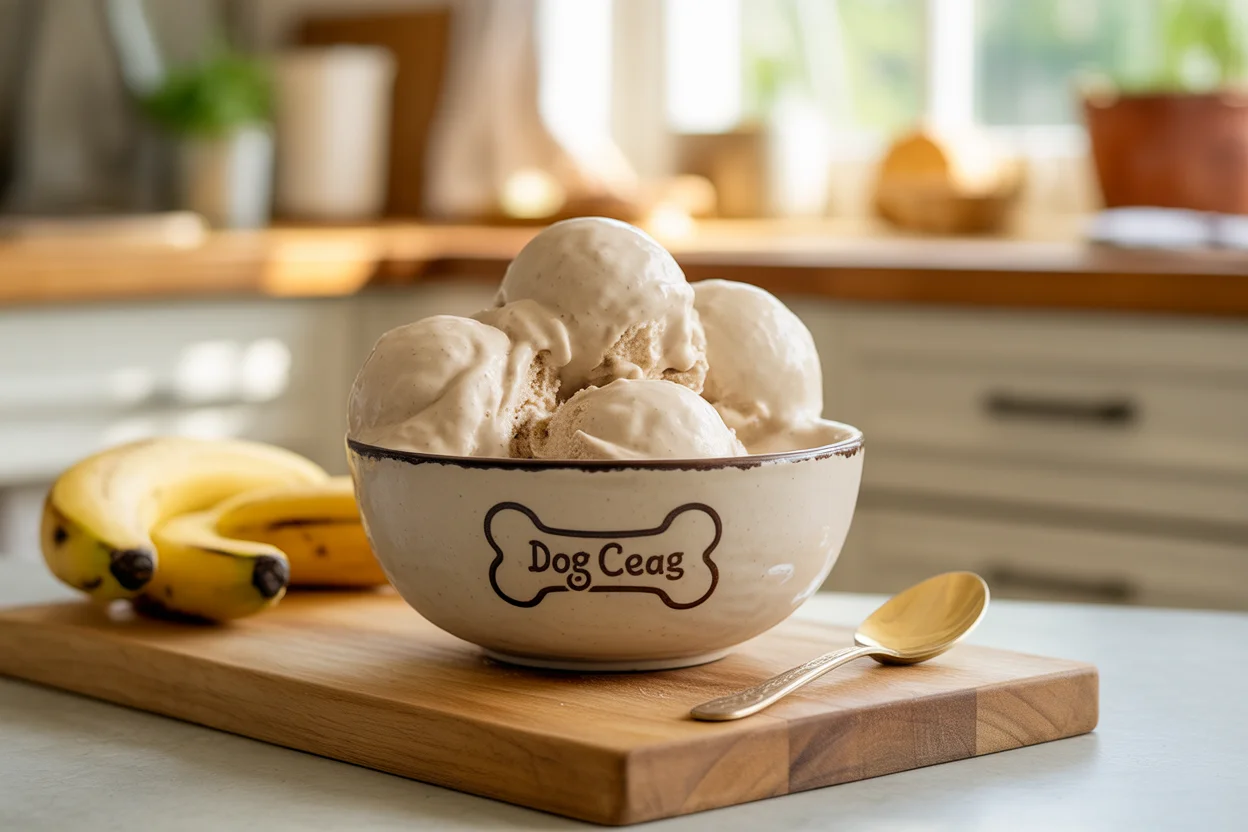 Homemade Dog Ice Cream